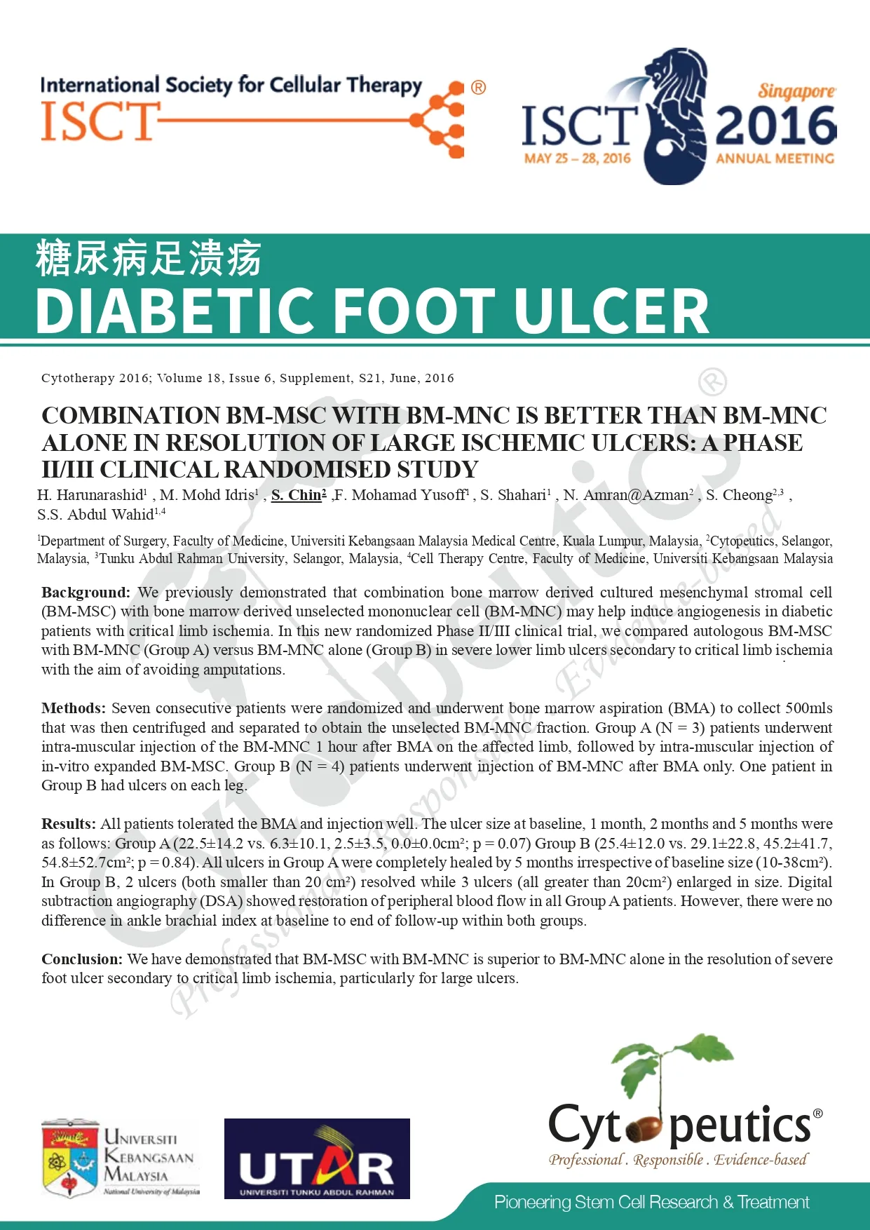 Paper15 Diabetes Foot Ulcer(s) 2016