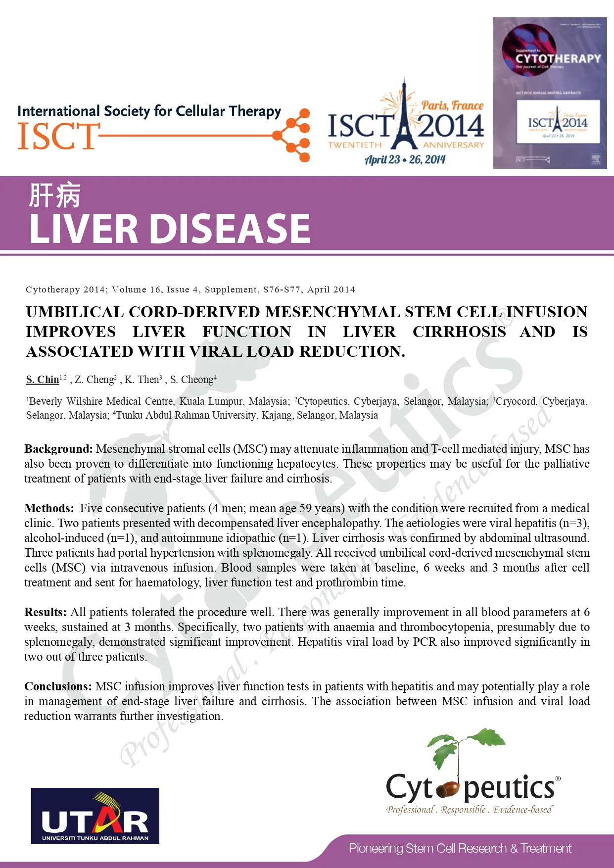 Paper18 Liver disease ISCT2014